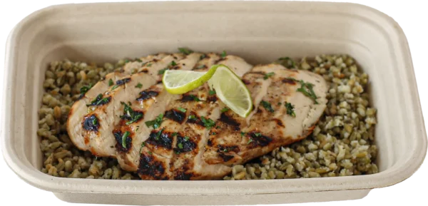 Freekeh with chicken